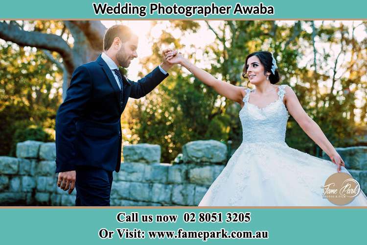 Photo of the Groom and the Bride dancing Awaba NSW 2283