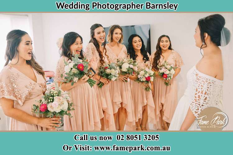 Photo of the Bride and the bridesmaids Barnsley NSW 2278