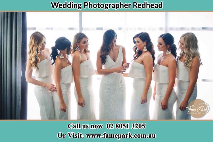 Photo of the Bride and the bridesmaids Redhead NSW 2290